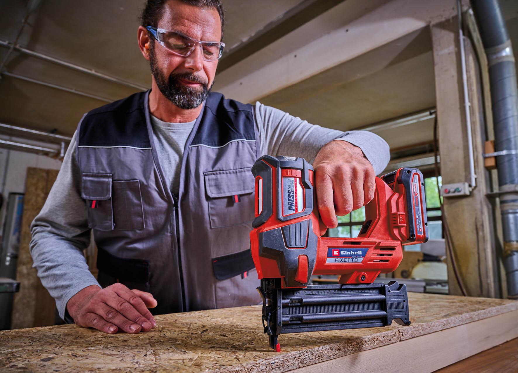 Einhell Pro FIXETTO 50mm 18V Nailer