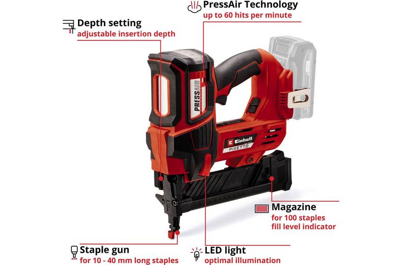 Einhell FIXETTO Pro Cordless Stapler Einhell FIXETTO Pro Cordless Stapler