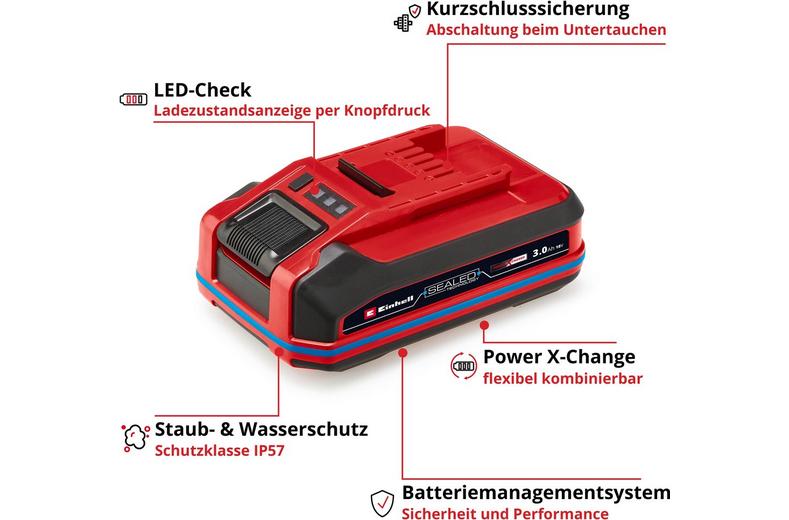 Einhell PXC+ 3Ah Plus Water Proof Battery Einhell PXC+ 3Ah Plus Water Proof Battery