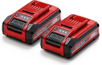 Einhell 2 x 18V 3Ah Plus Batteries