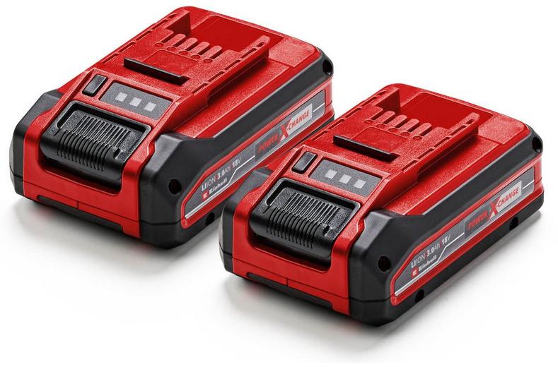 Einhell 2 x 18V 3Ah Plus Batteries Einhell 2 x 18V 3Ah Plus Batteries