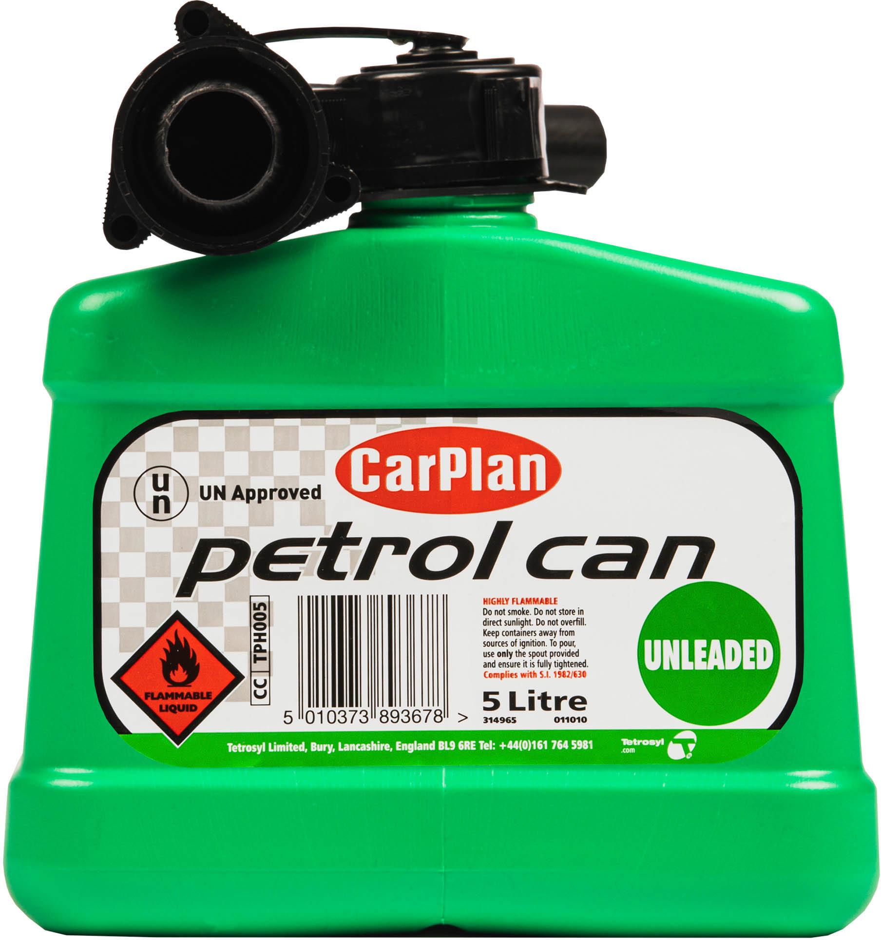 Tetrosyl CarPlan 5L Green Fuel Can