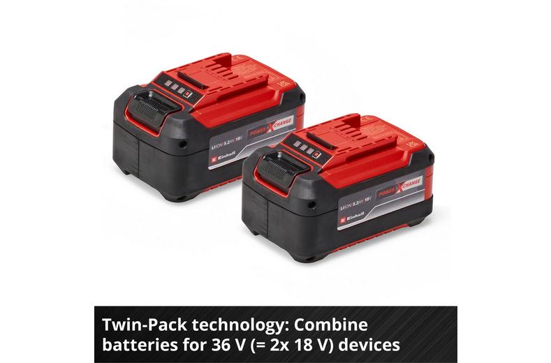 Einhell 18V 5.2Ah Plus Starter Kit Einhell 18V 5.2Ah Plus Starter Kit