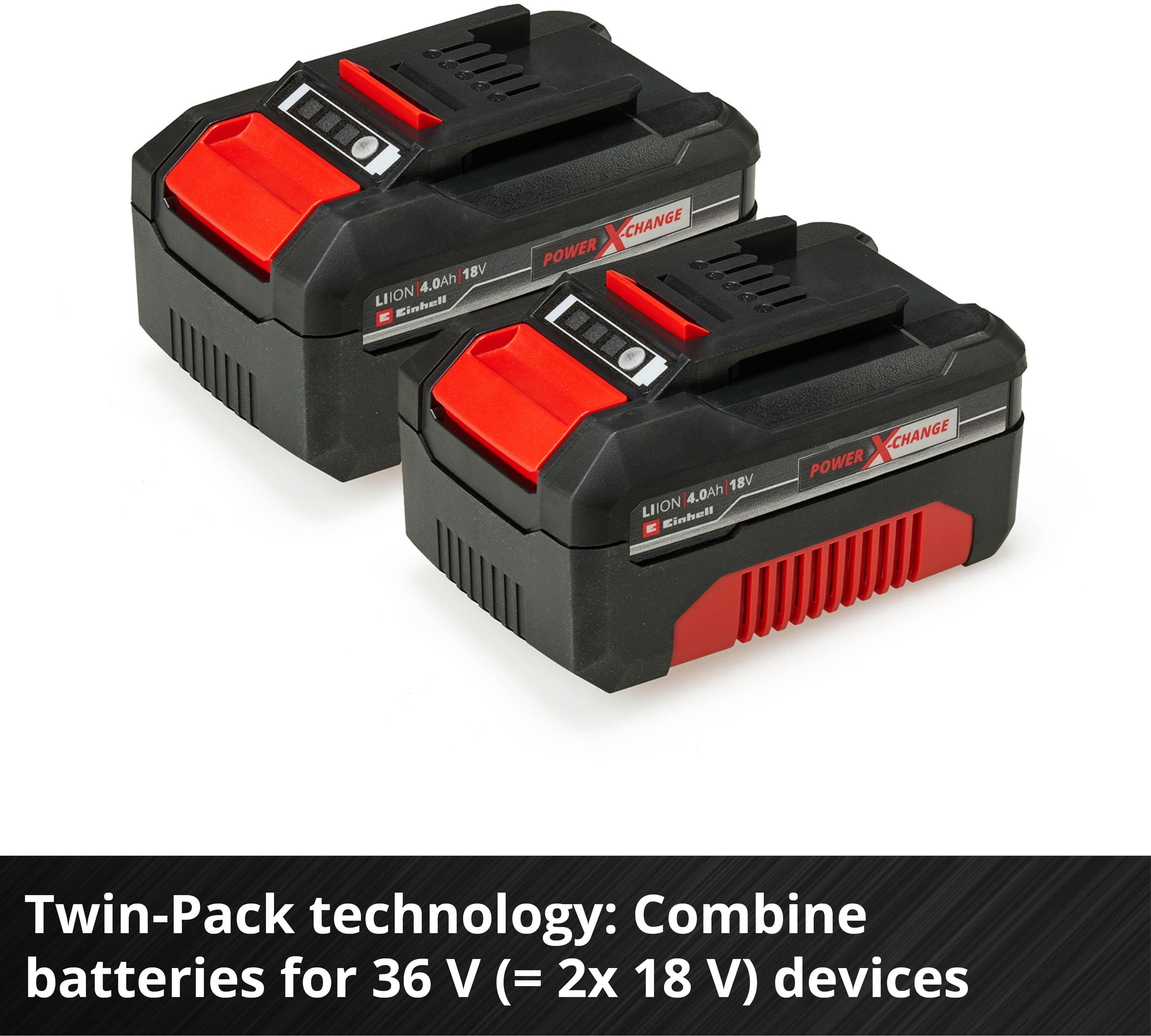 Einhell 2 x 18V 4.0Ah Starter Kit