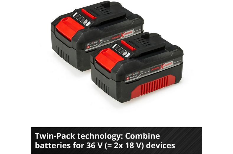 Einhell 2 x 18V 4.0Ah Starter Kit Einhell 2 x 18V 4.0Ah Starter Kit