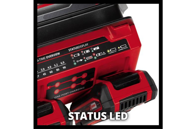 Einhell 2x2 Power X-Quattrocharger 4A Charger Einhell 2x2 Power X-Quattrocharger 4A Charger