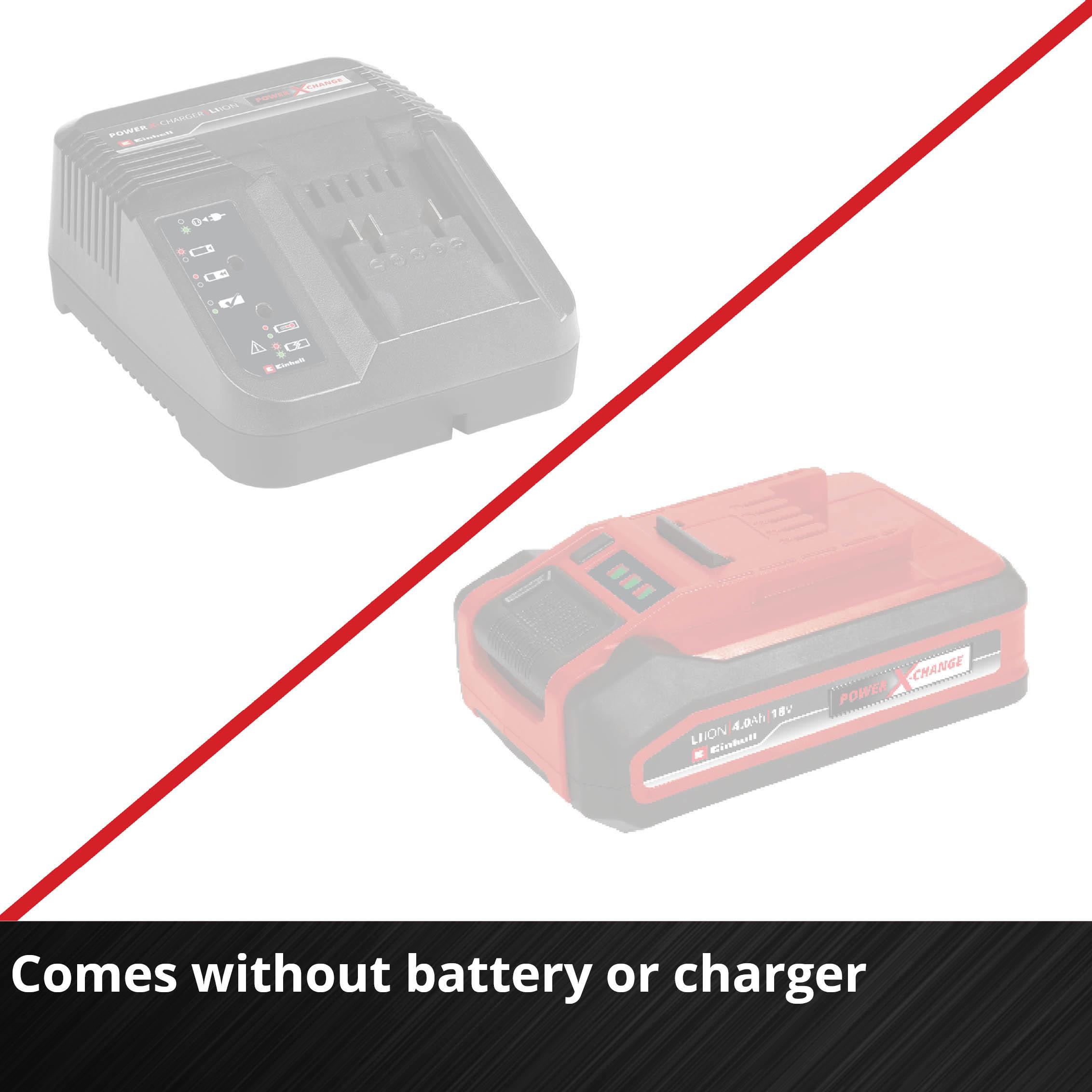 Einhell Cordless Grass Trimmer 180° Rotatable Motor Head