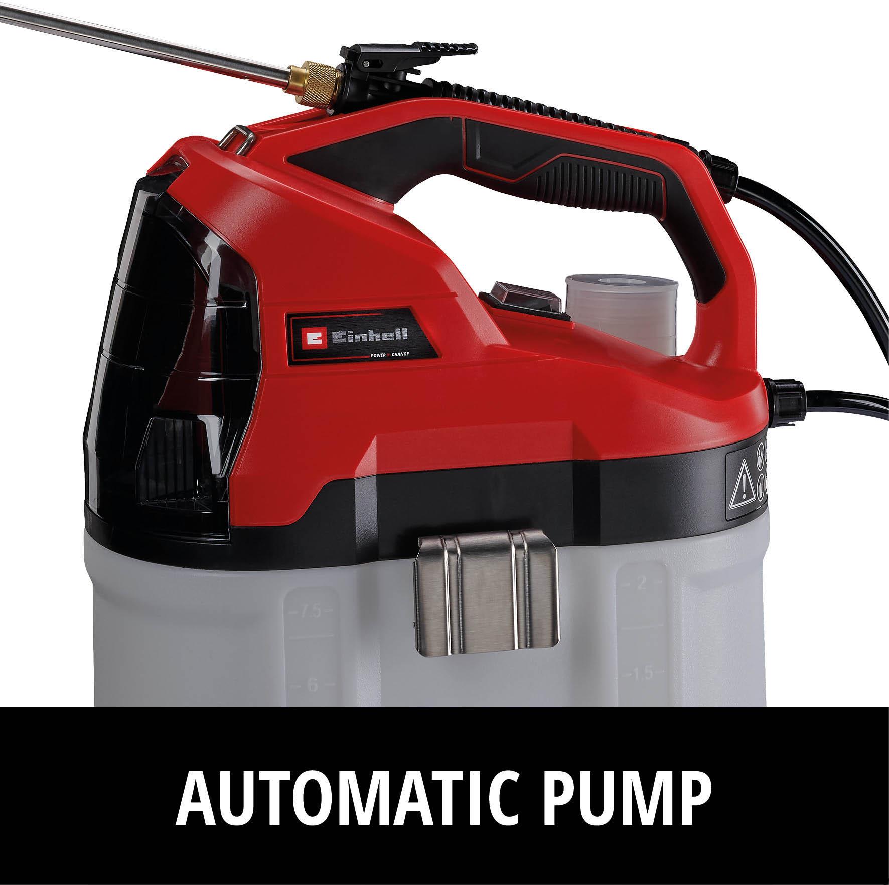 Einhell 18V 7.5L Pressure Sprayer