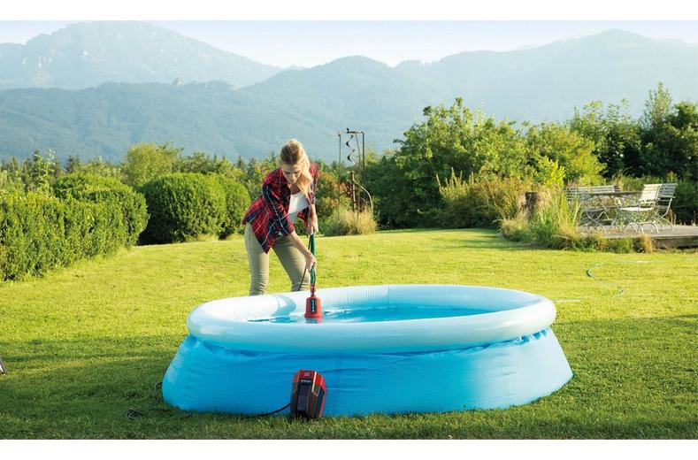 Einhell 18V Cordless Clear Submersible Water Pump Einhell 18V Cordless Clear Submersible Water Pump