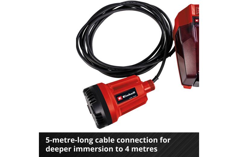 Einhell 18V Cordless Clear Submersible Water Pump Einhell 18V Cordless Clear Submersible Water Pump