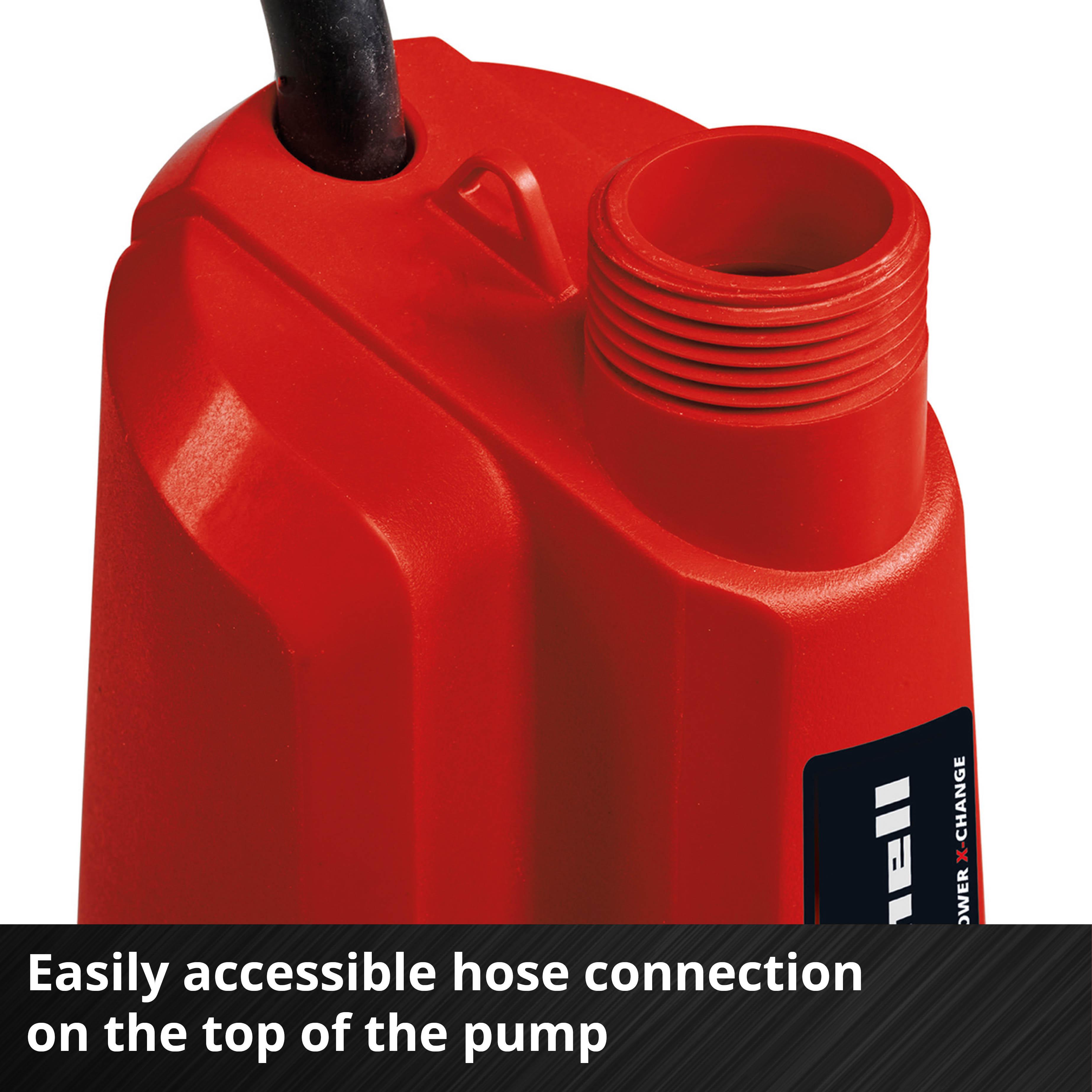 Einhell 18V Cordless Clear Submersible Water Pump