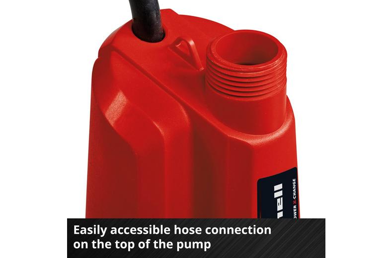 Einhell 18V Cordless Clear Submersible Water Pump Einhell 18V Cordless Clear Submersible Water Pump