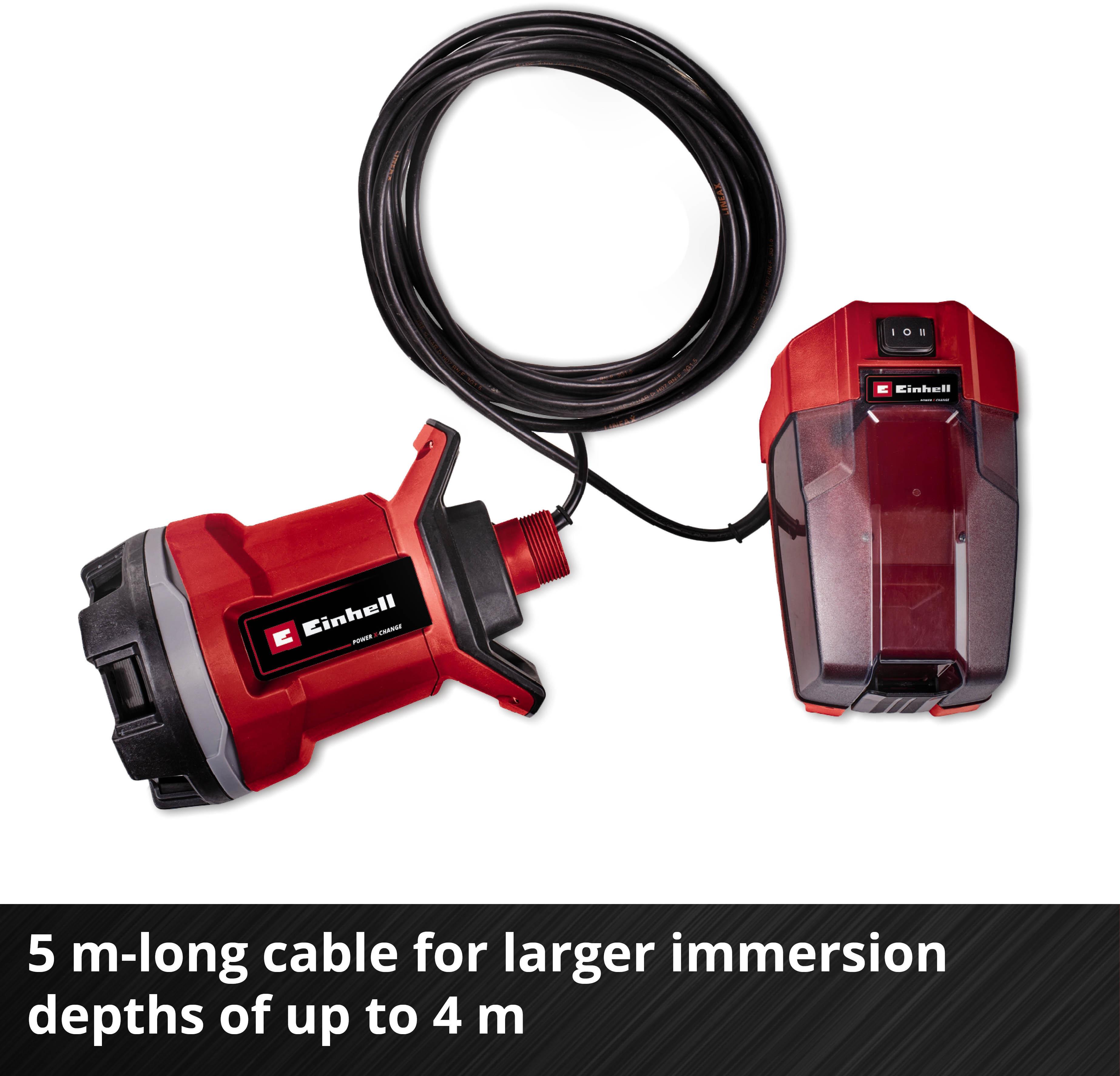 Einhell 7500L/H Cordless Dirt Water Pump