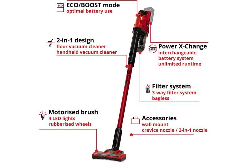 Einhell 18V Cordless Handstick Vacuum Cleaner Einhell 18V Cordless Handstick Vacuum Cleaner