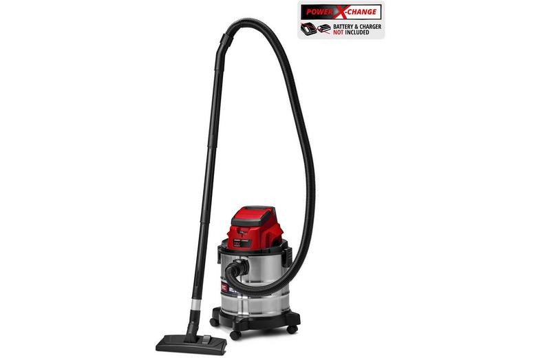 Einhell 20L Stainless Steel Cordless Wet & Dry Vacuum Cleaner Einhell 20L Stainless Steel Cordless Wet & Dry Vacuum Cleaner