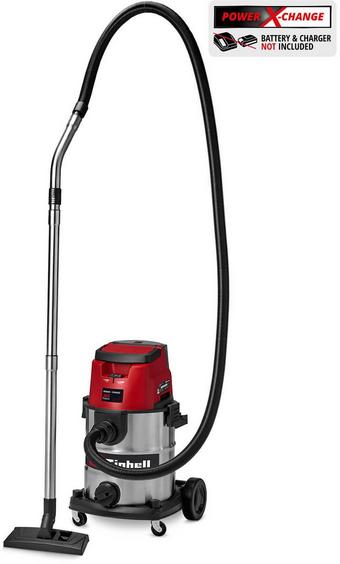 Einhell 36V 25L Stainless Steel Wet & Dry Vac