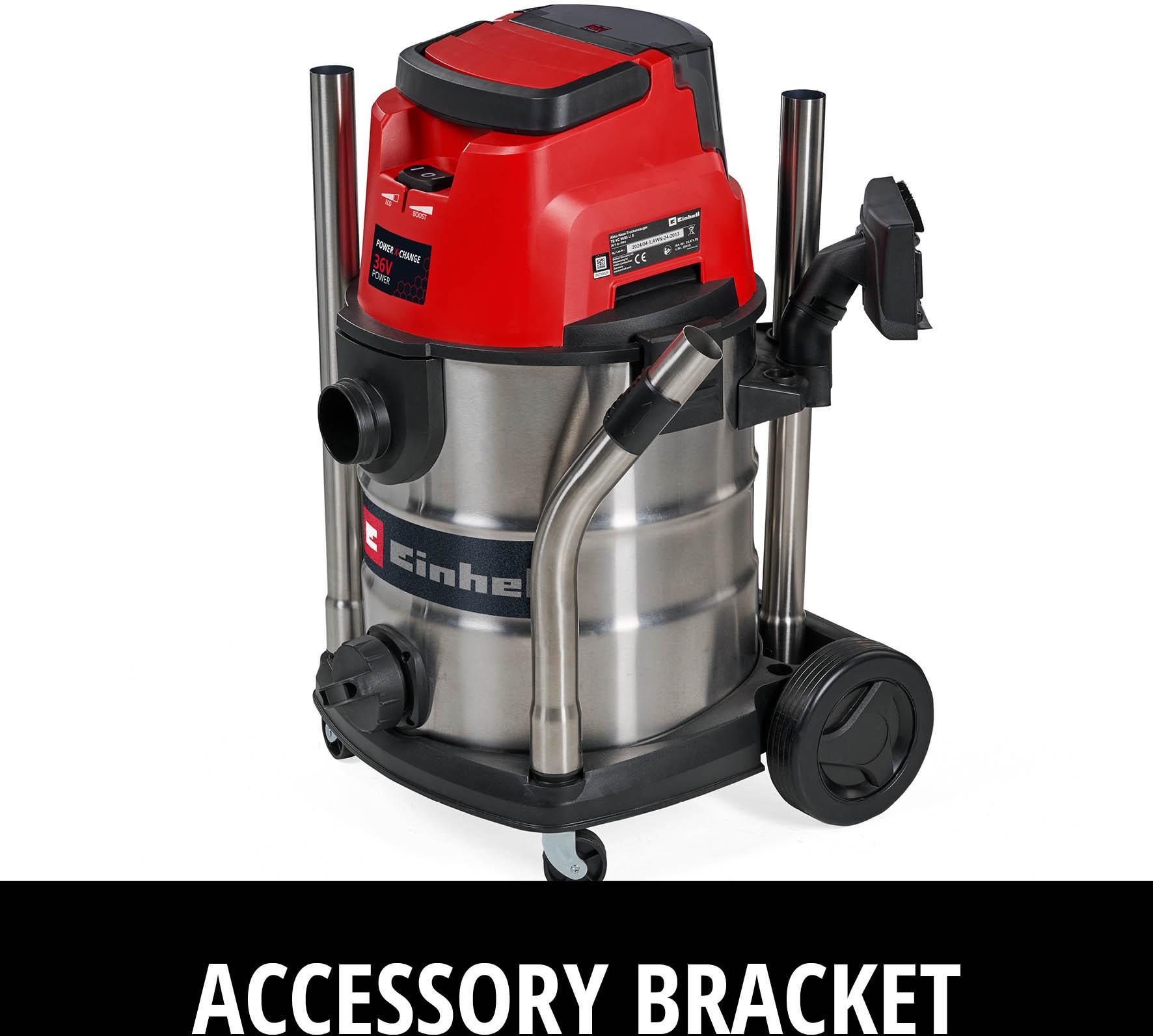Einhell 36V 25L Stainless Steel Wet & Dry Vac