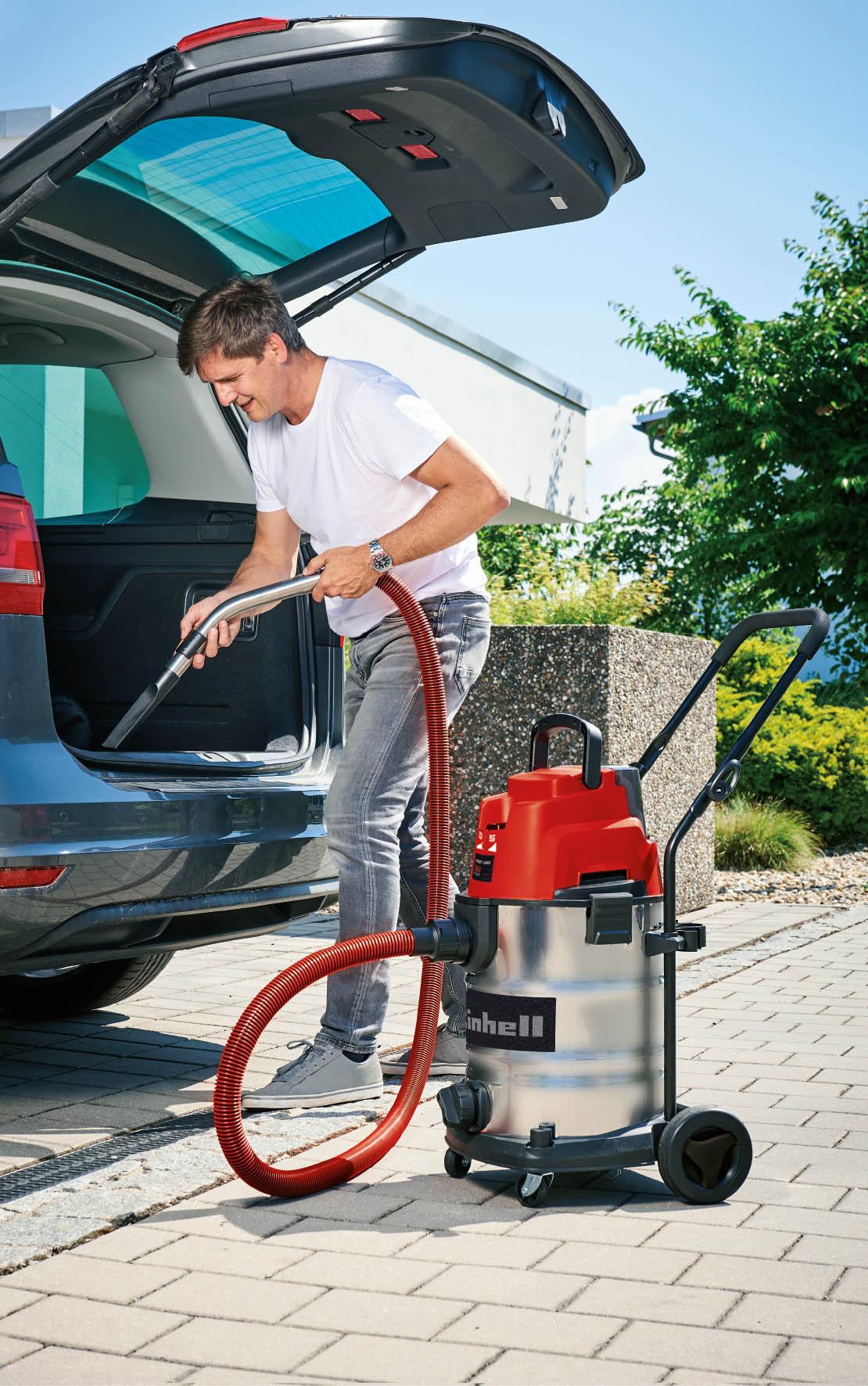 Einhell 36V 30L Stainless Steel Wet & Dry Vac