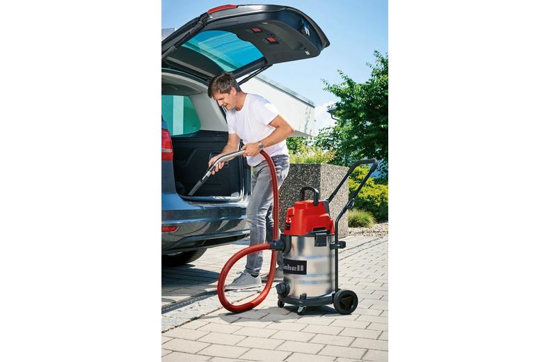 Einhell 36V 30L Stainless Steel Wet & Dry Vac Einhell 36V 30L Stainless Steel Wet & Dry Vac