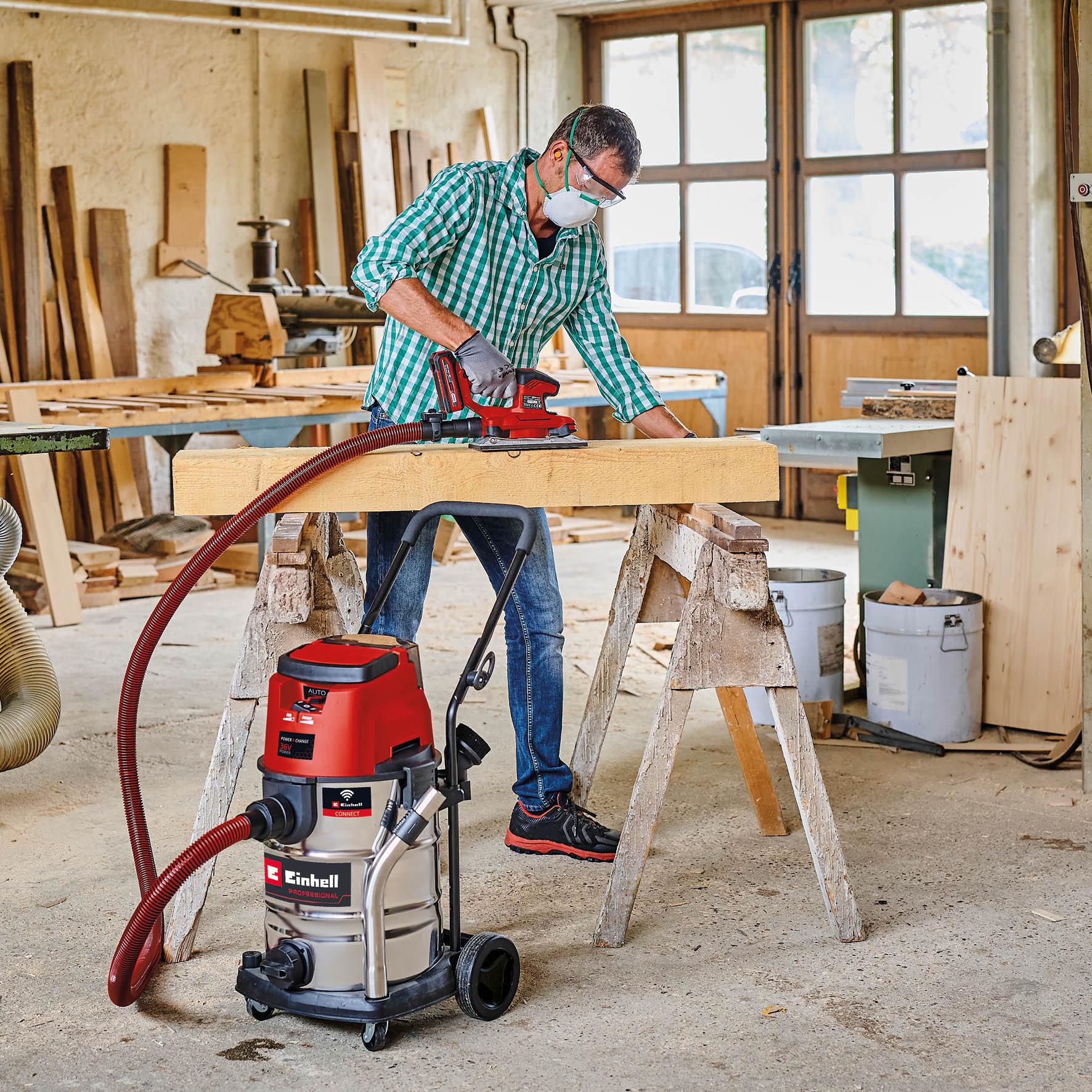 Einhell Pro 30L Stainless Steel Wet & Dry Vac