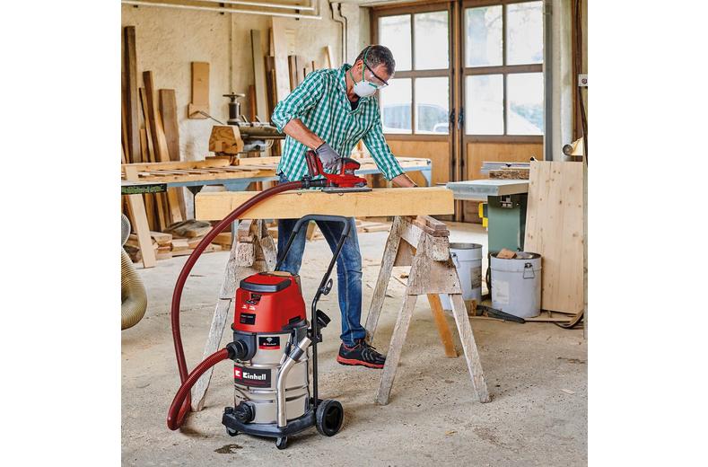 Einhell Pro 30L Stainless Steel Wet & Dry Vac Einhell Pro 30L Stainless Steel Wet & Dry Vac