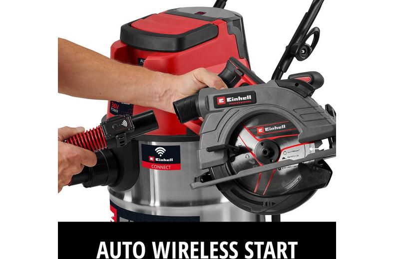 Einhell Pro 30L Stainless Steel Wet & Dry Vac Einhell Pro 30L Stainless Steel Wet & Dry Vac