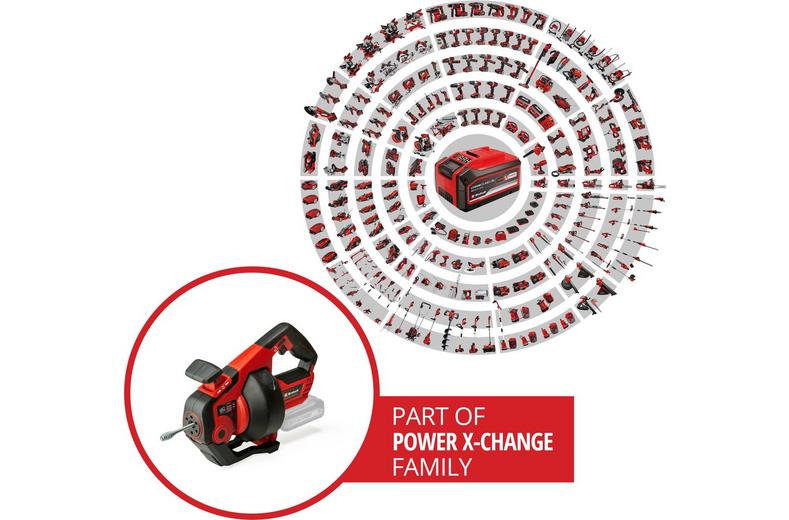 Einhell 18V Cordless Drain Cleaner Einhell 18V Cordless Drain Cleaner