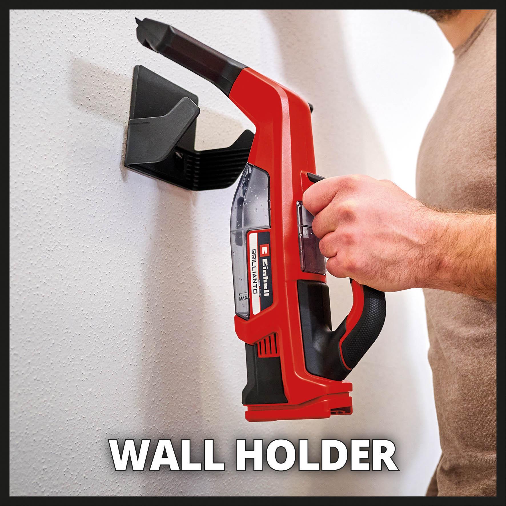 Einhell BRILLIANTO Cordless Window Vacuum Cleaner 300ml