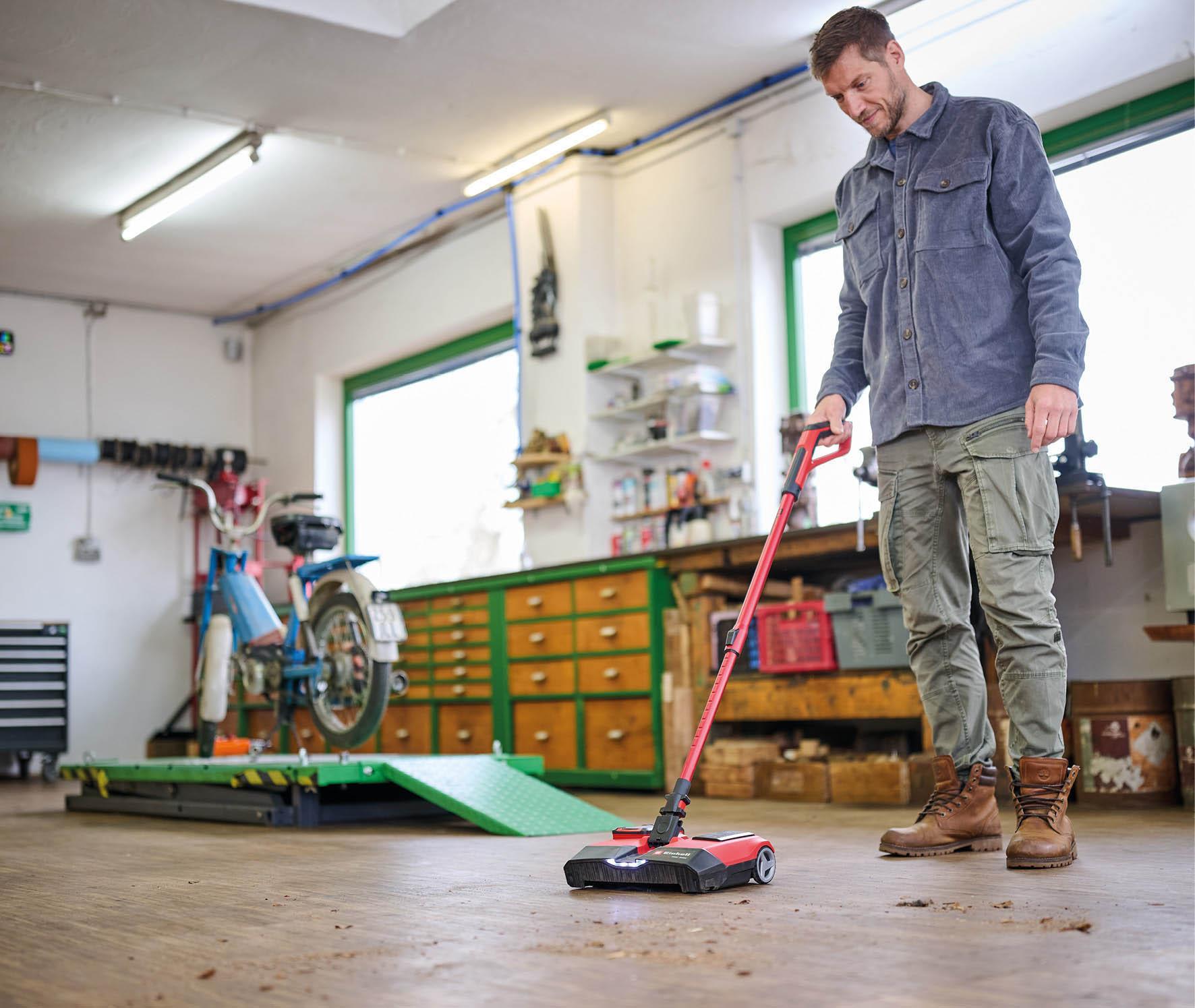 Einhell 18V Cordless Indoor/Outdoor Sweeper