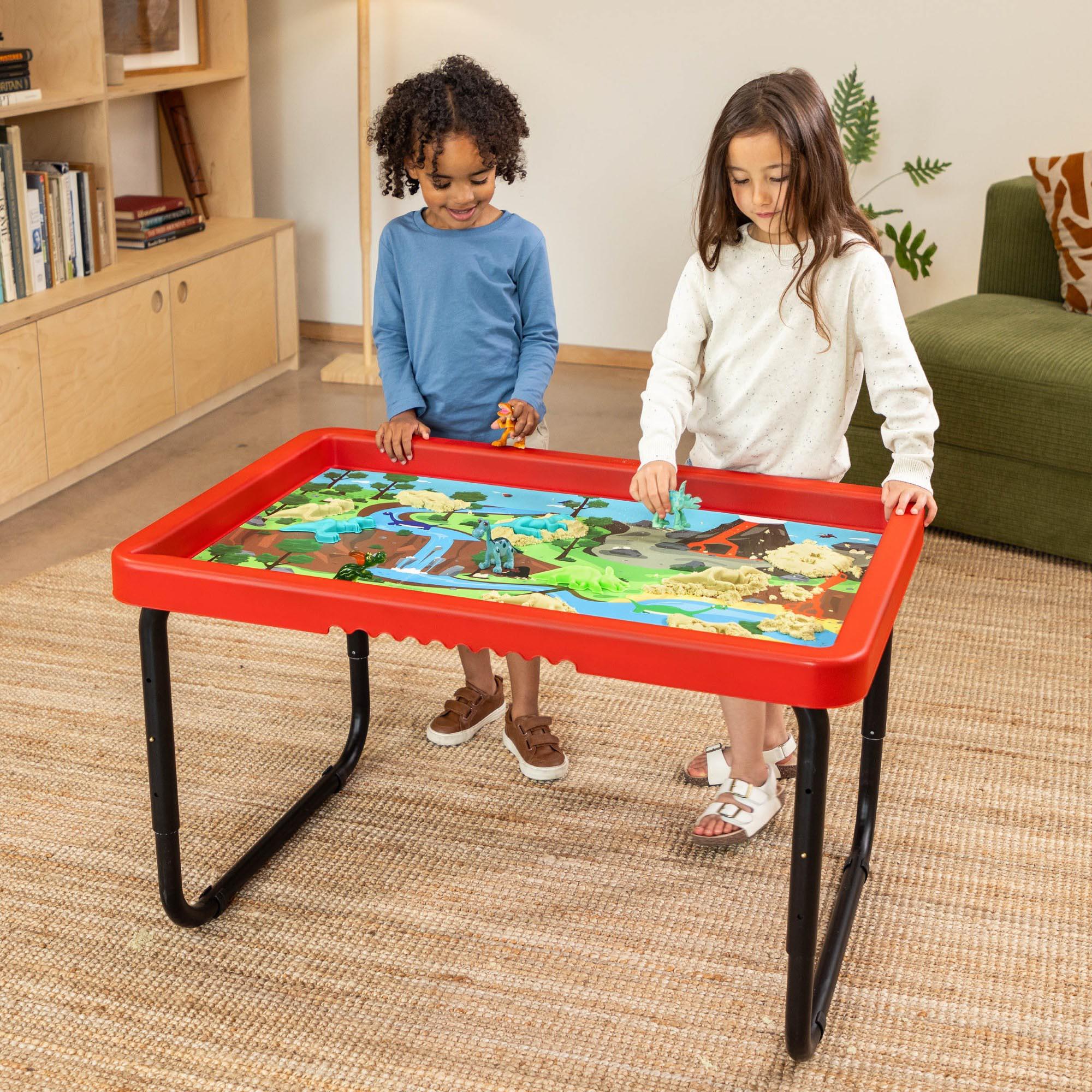 Play Tray with Sea & Dino Play Mat Set