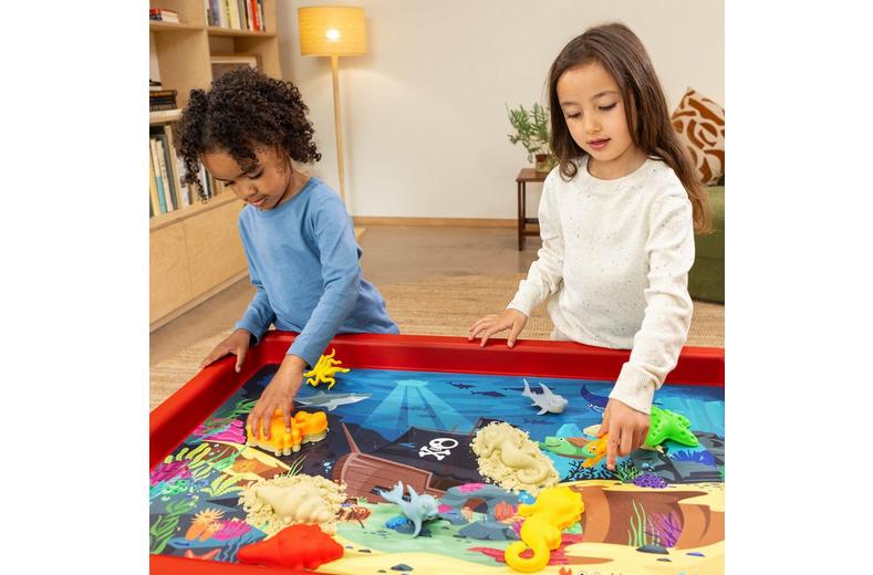 Play Tray with Sea & Dino Play Mat Set Play Tray with Sea & Dino Play Mat Set