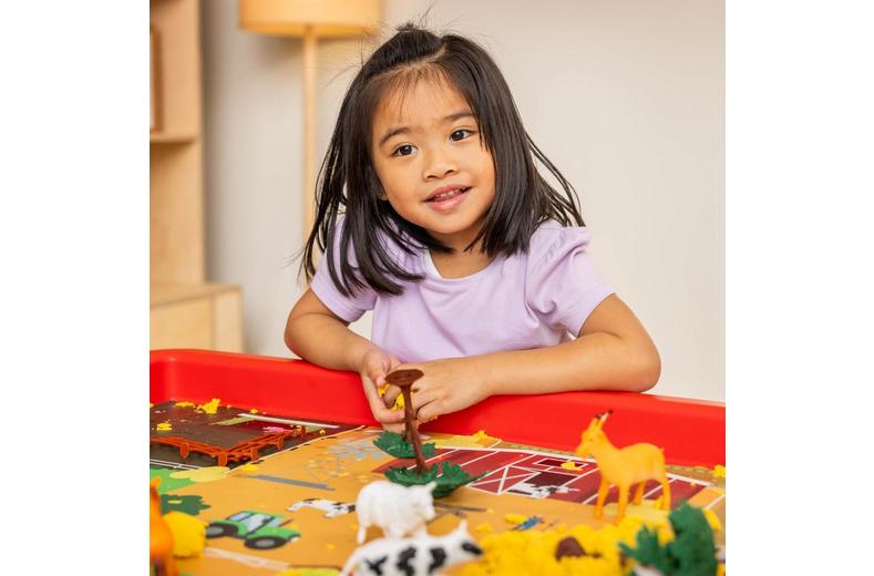 Play Tray with Sea & Dino Play Mat Set Play Tray with Sea & Dino Play Mat Set