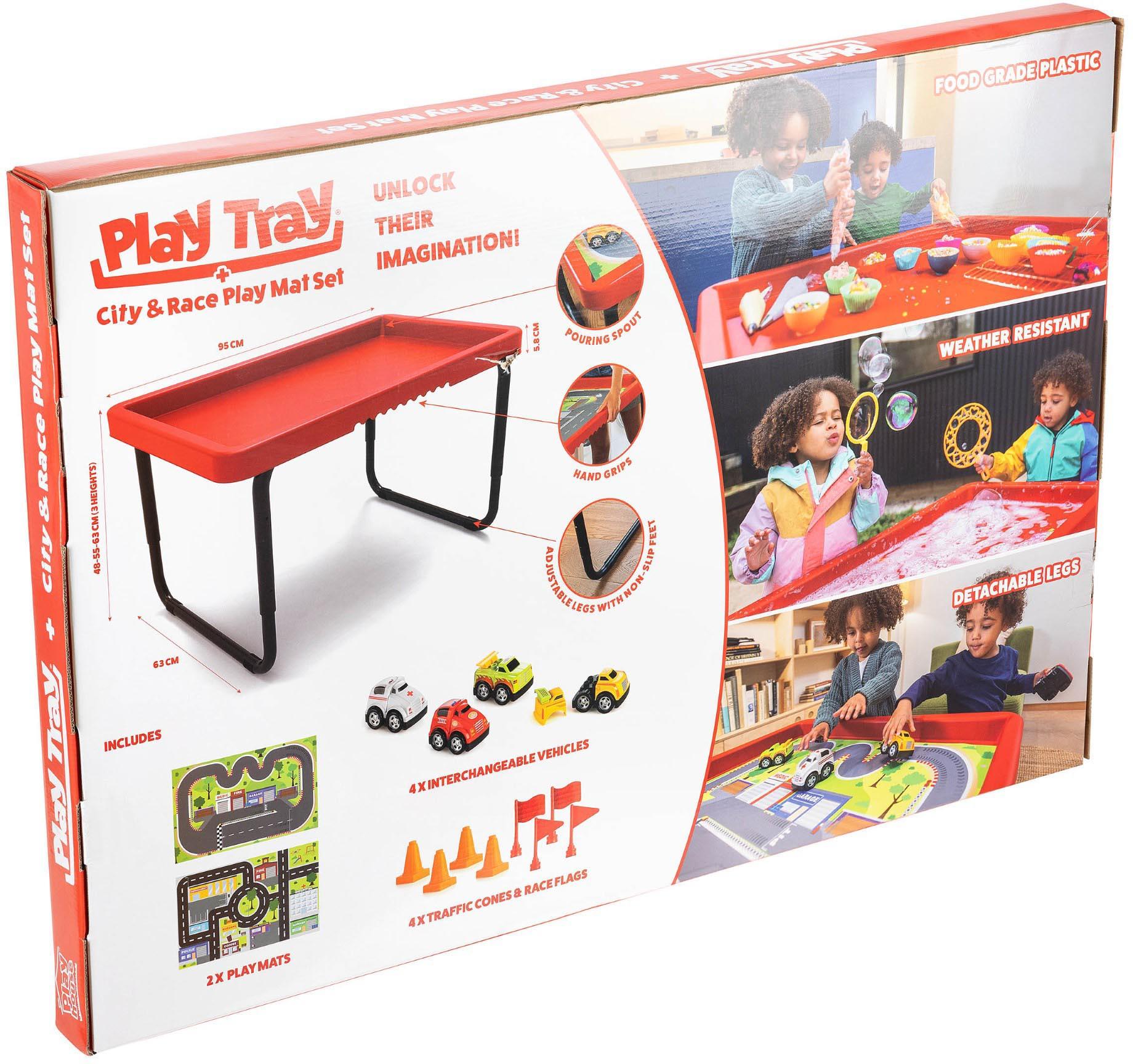 Play Tray with Sea & Dino Play Mat Set