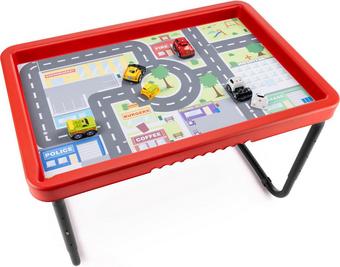 Play Tray with City & Race Play Mat Set
