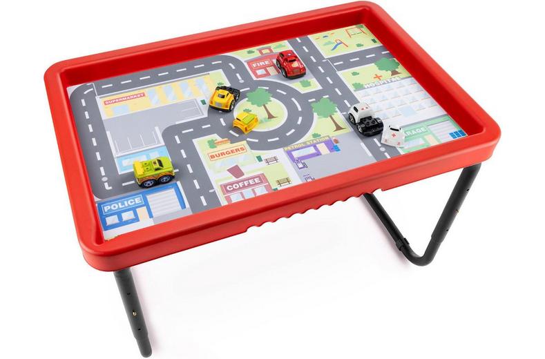 Play Tray with City & Race Play Mat Set Play Tray with City & Race Play Mat Set