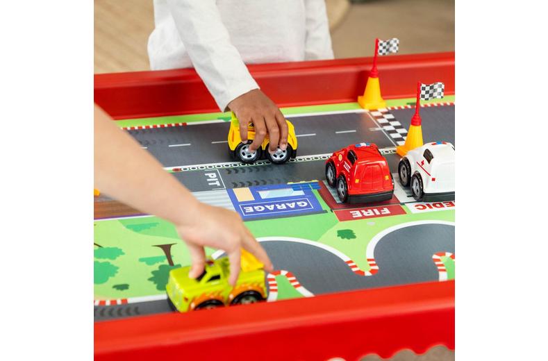 Play Tray with City & Race Play Mat Set Play Tray with City & Race Play Mat Set