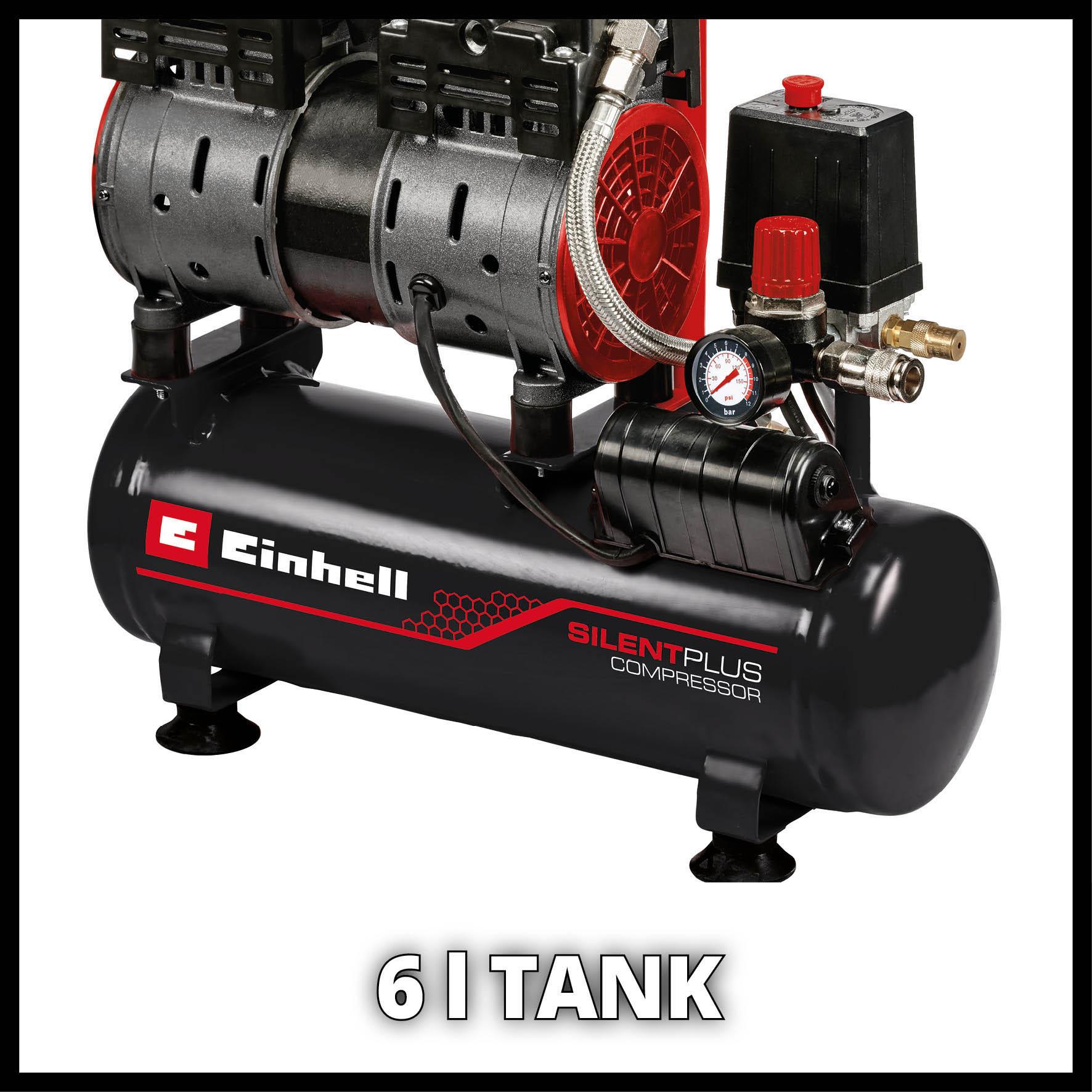 Einhell Silent Plus 6L Air Compressor