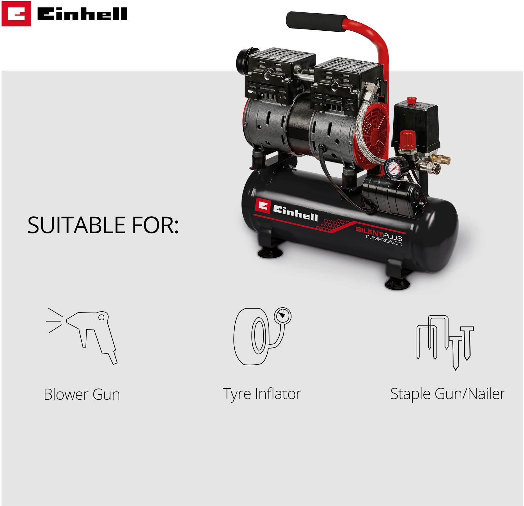 Einhell Silent Plus 6L Air Compressor