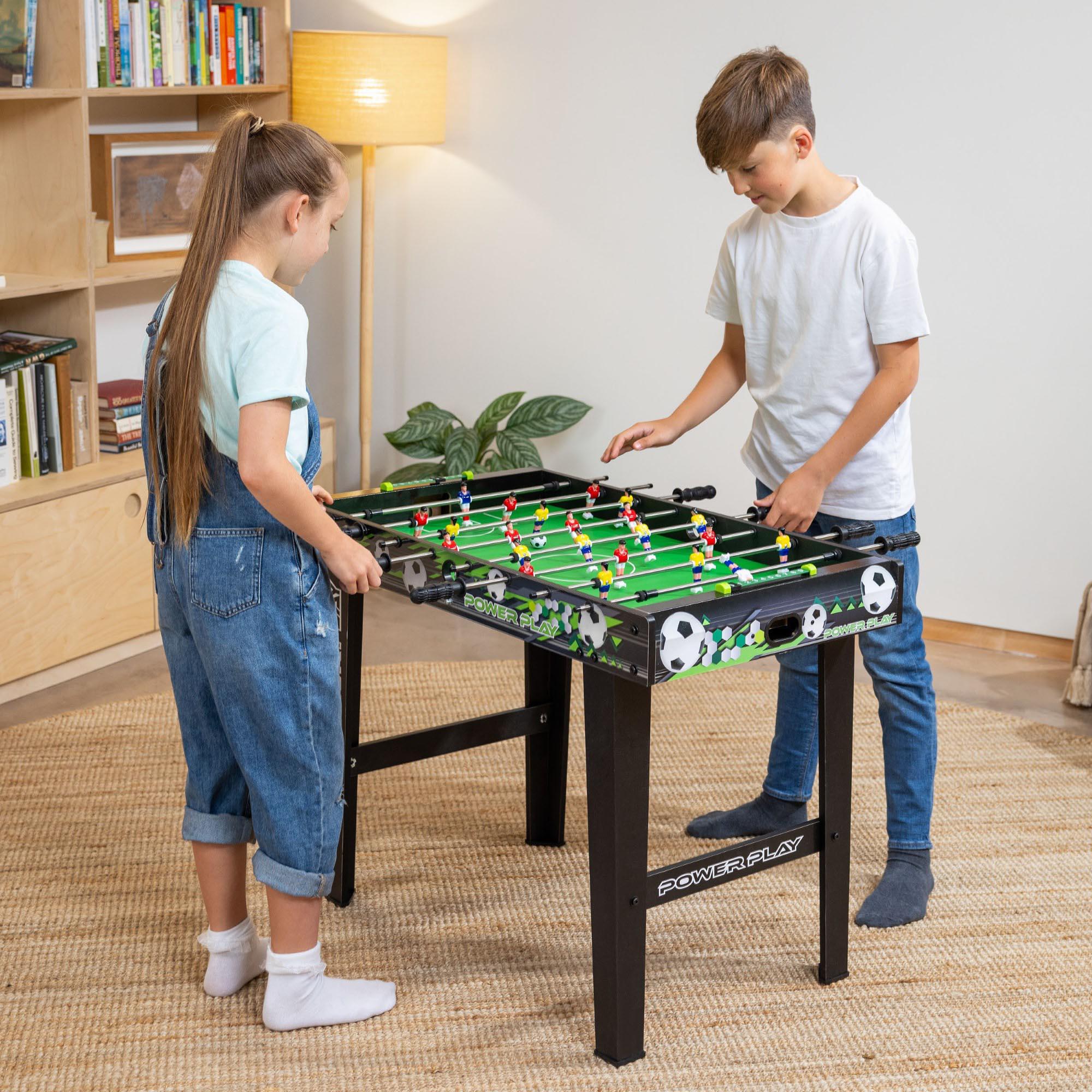 3ft Stand Up Football Games Table - Black