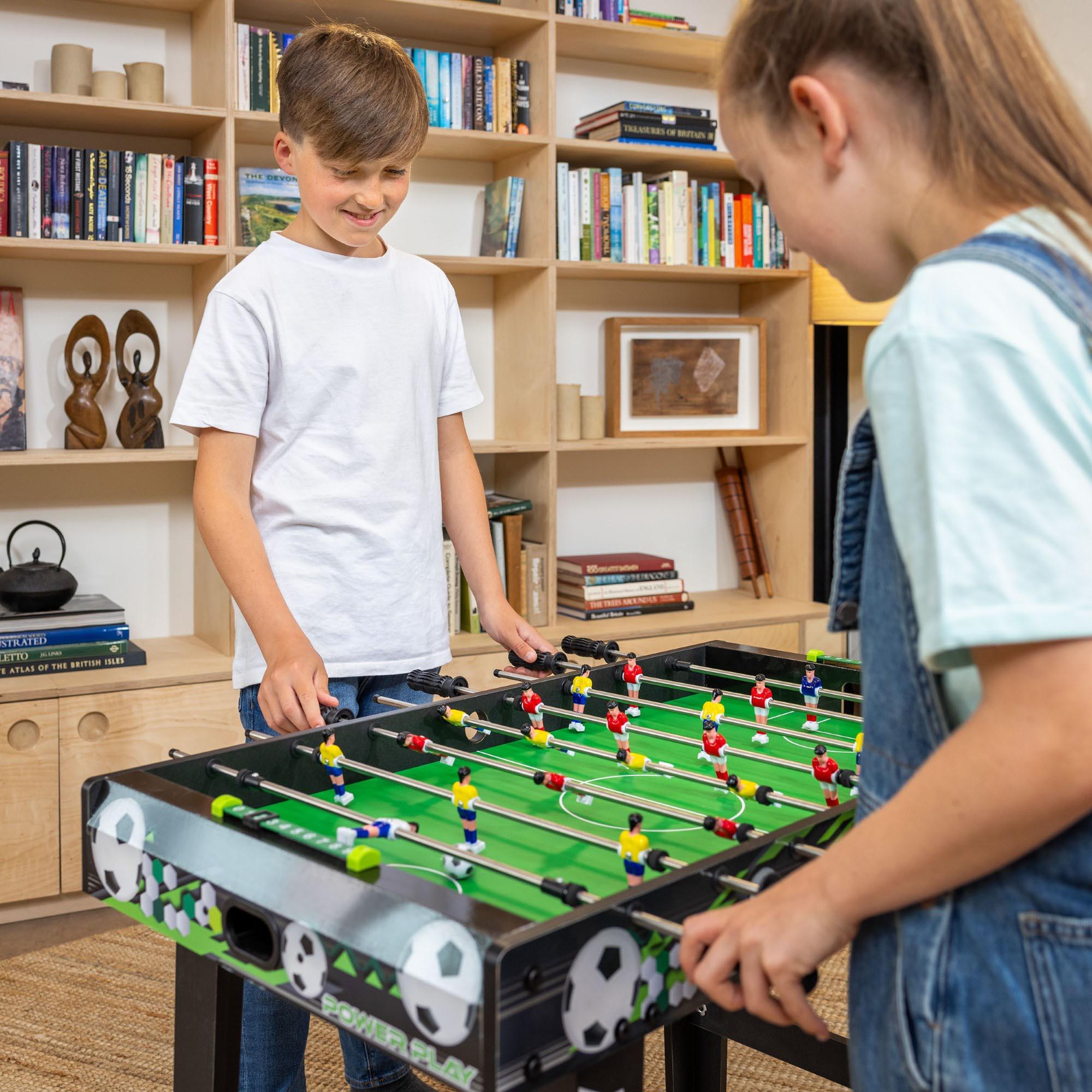 3ft Stand Up Football Games Table - Black