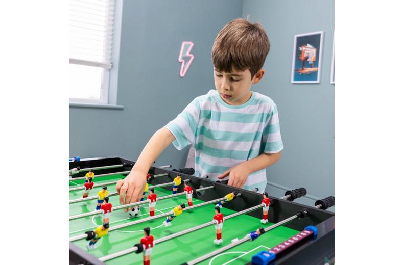 3ft Stand Up Football Games Table - Black 3ft Stand Up Football Games Table - Black