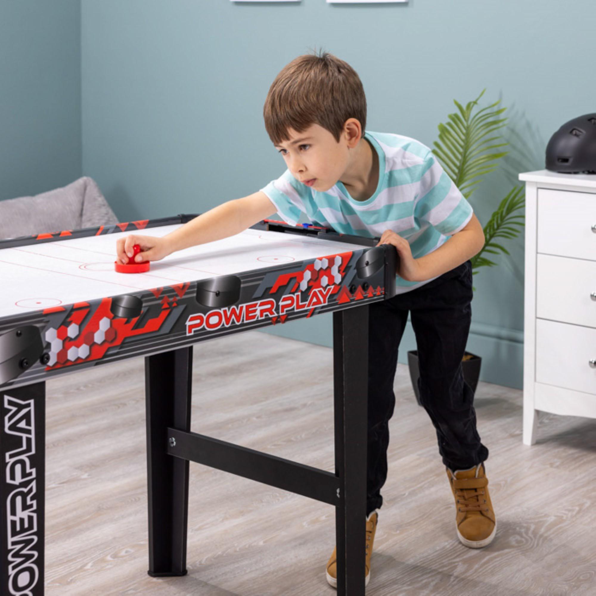 3ft Stand Up Air Hockey Games Table - Black