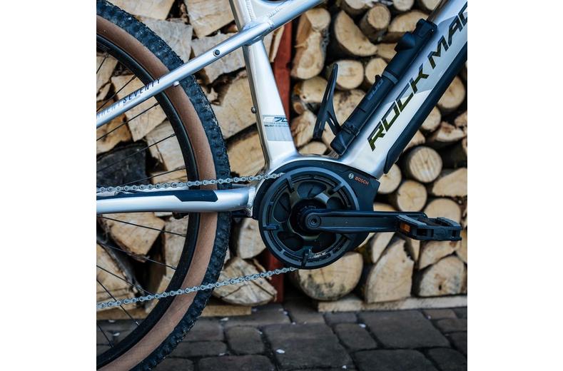 Rock Machine Torrent e70-29 B, Electric Mountain Bike, Gloss Silver/Black - M, L Frames Rock Machine Torrent e70-29 B, Electric Mountain Bike, Gloss Silver/Black - M, L Frames
