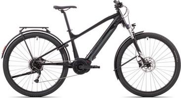 Halfords RockMachine Rock Machine Torrent e70-29 Touring, Electric Mountain Bike, Gloss Black / Grey, M Frame | Extra 8% off for BC Members
