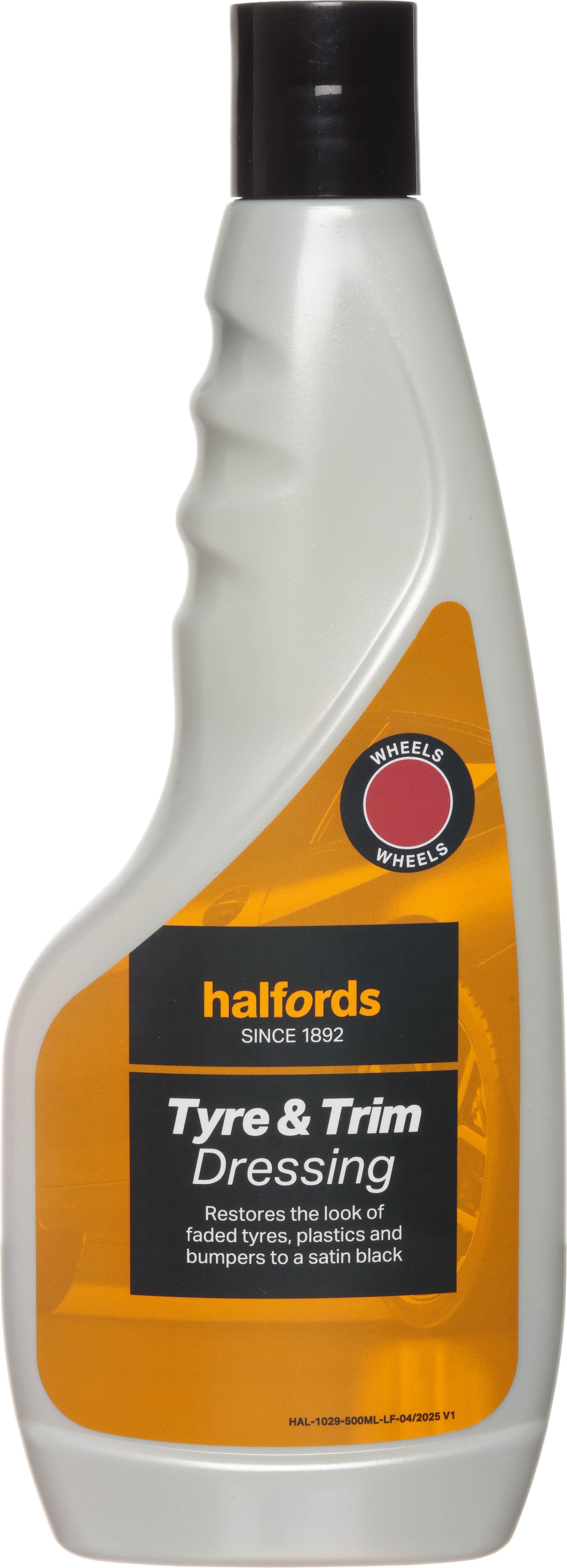 Halfords Tyre and Trim Dressing 500ml