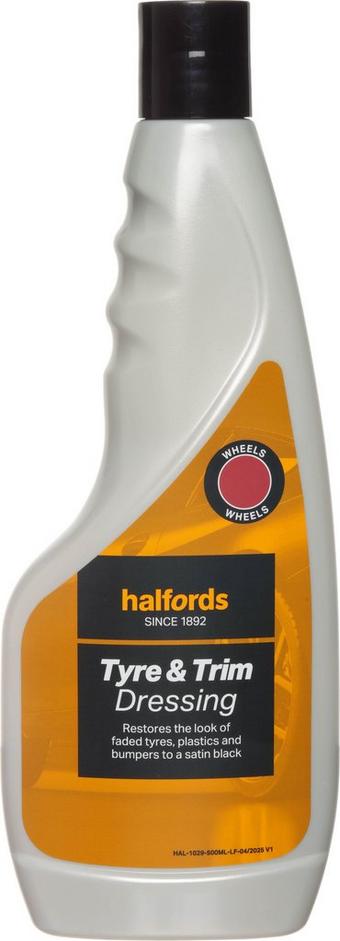 Halfords Tyre and Trim Dressing 500ml