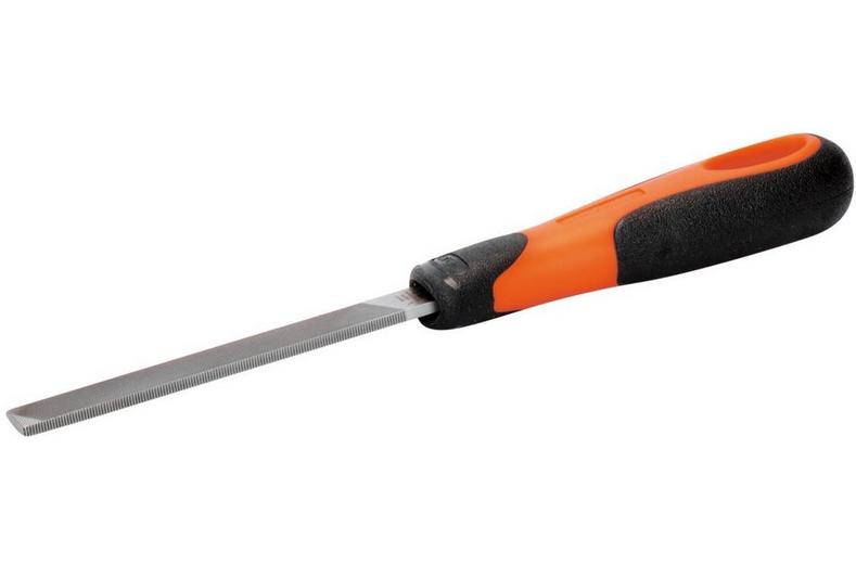 BAHCO 6IN HAND FILE WITH HANDLE CUT 2 BAHCO 6IN HAND FILE WITH HANDLE CUT 2