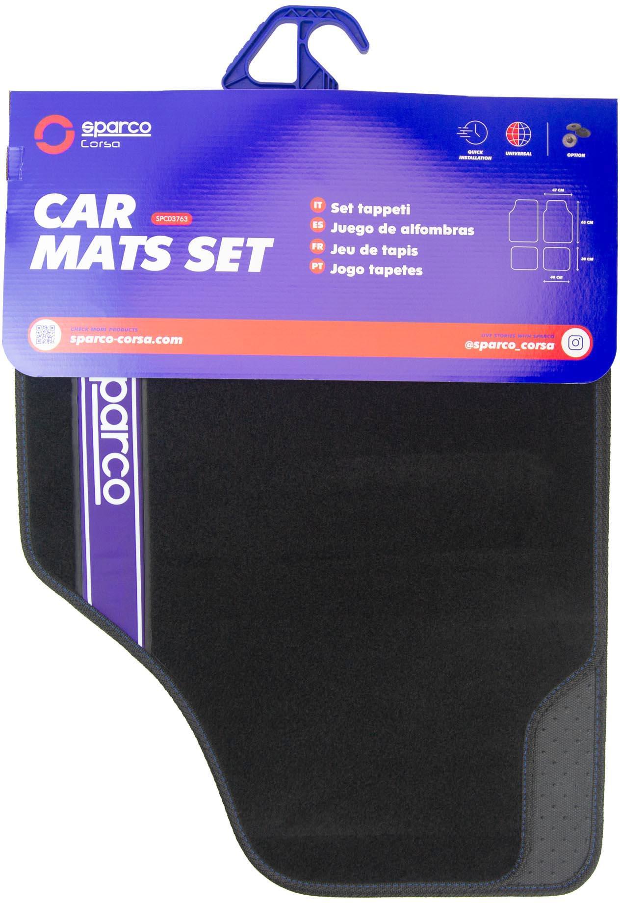 Sparco Car Mat - Blue