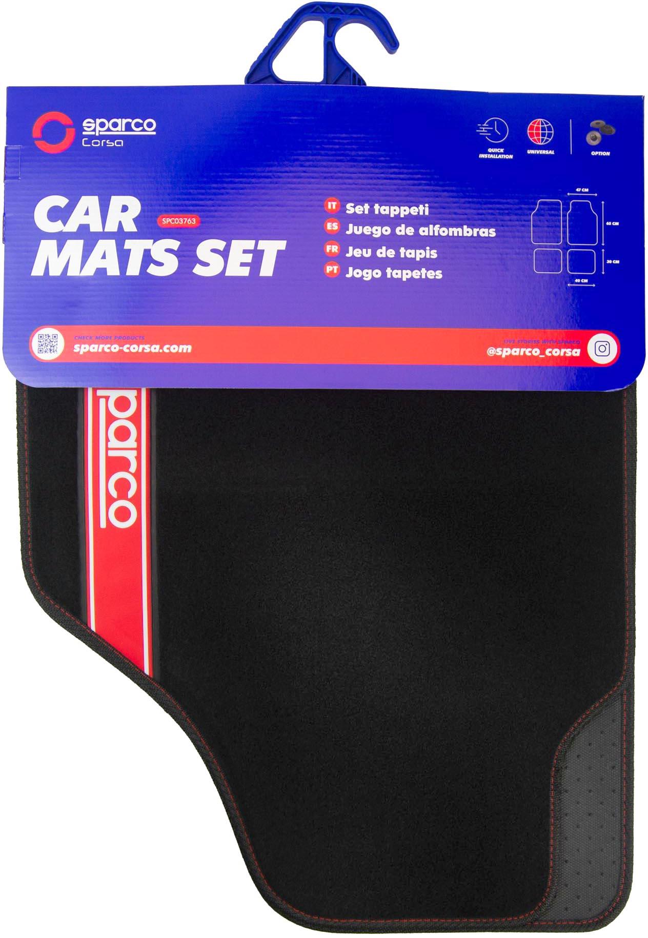 Sparco Car Mat - Red