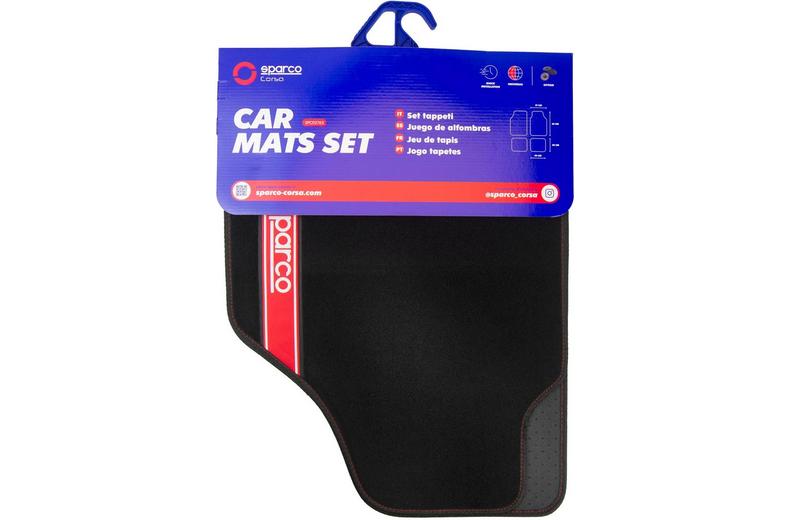 Sparco Car Mat - Red Sparco Car Mat - Red